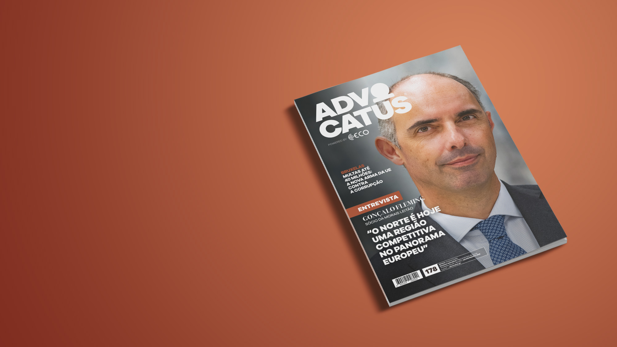 Entrevista a Gonçalo Fleming. Edição de julho/agosto da Advocatus