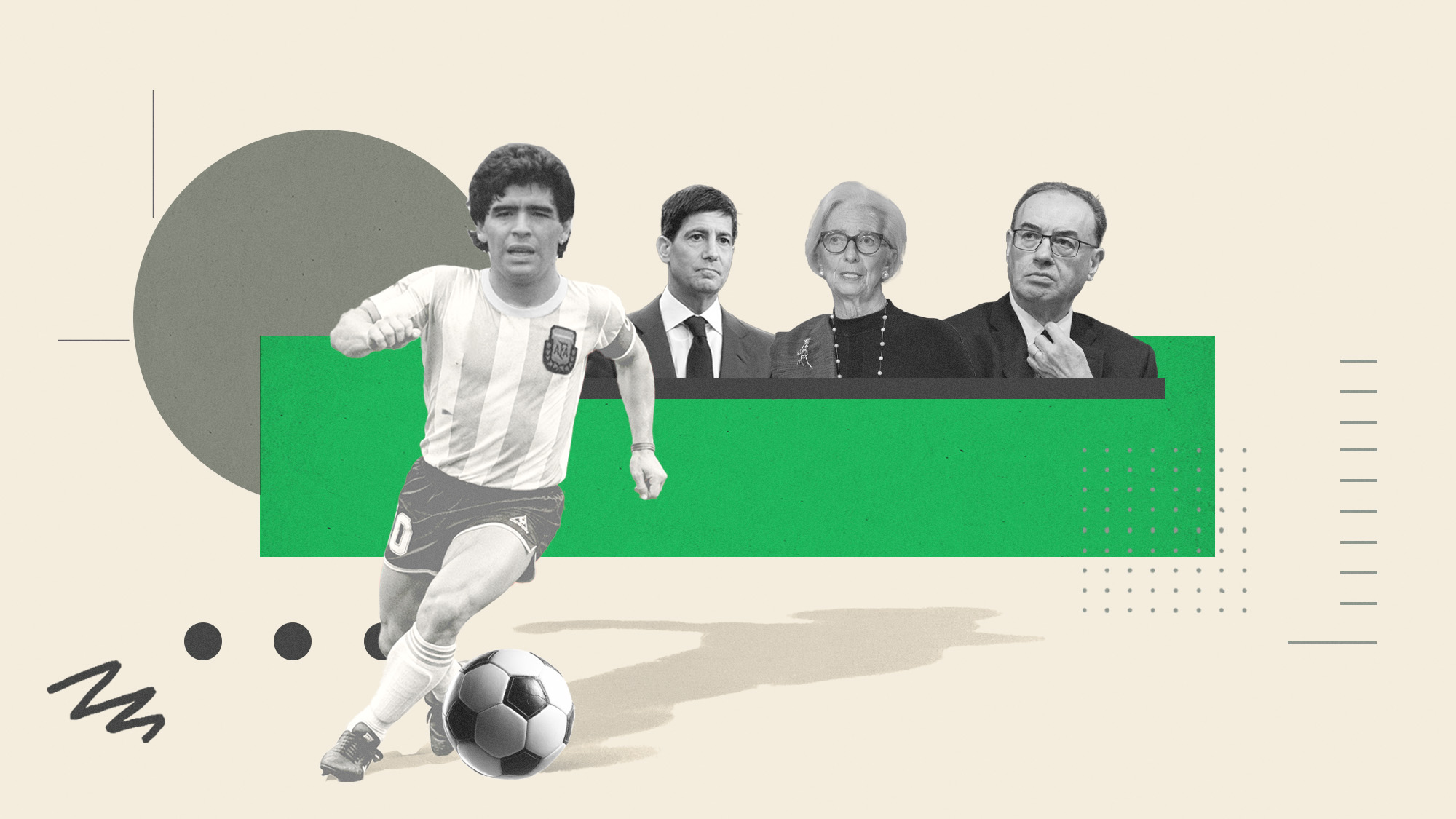Quando Diego Maradona entra na conversa sobre taxas de juro