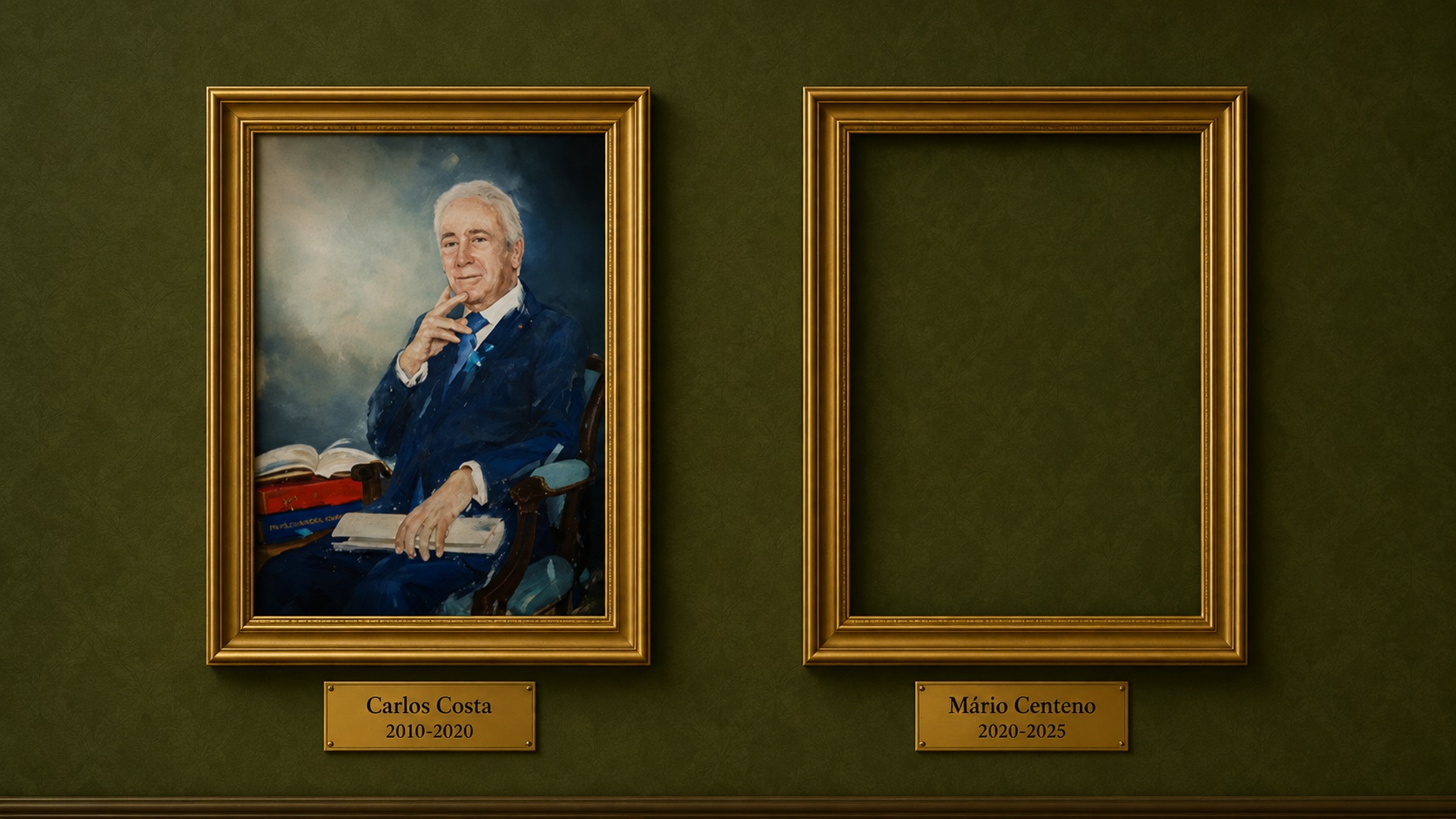 Álvaro encomenda retratos de Carlos Costa e Centeno