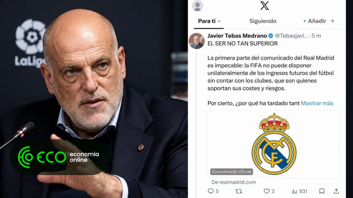 Tebas critica posição do Real Madrid em relação à FIFA
